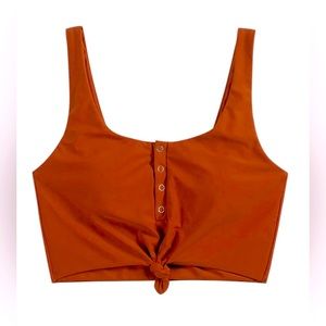 Front Knot Bikini Top